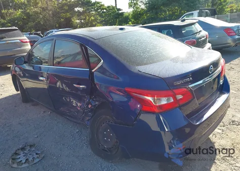 2016 Nissan Sentra Sv from USA, damaged, VIN 3N1AB7APXGL654863